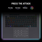 ASUS ROG Strix G16 (2025) Gaming Laptop, 16” FHD+ 16:10 165Hz/3ms, NVIDIA® GeForce RTX™ 5060, Intel® Core™ i7 Processor 14650HX, 16GB DDR5, 1TB Gen 4 SSD, Wi-Fi 7, Windows 11 Home, G615JMR-AS74