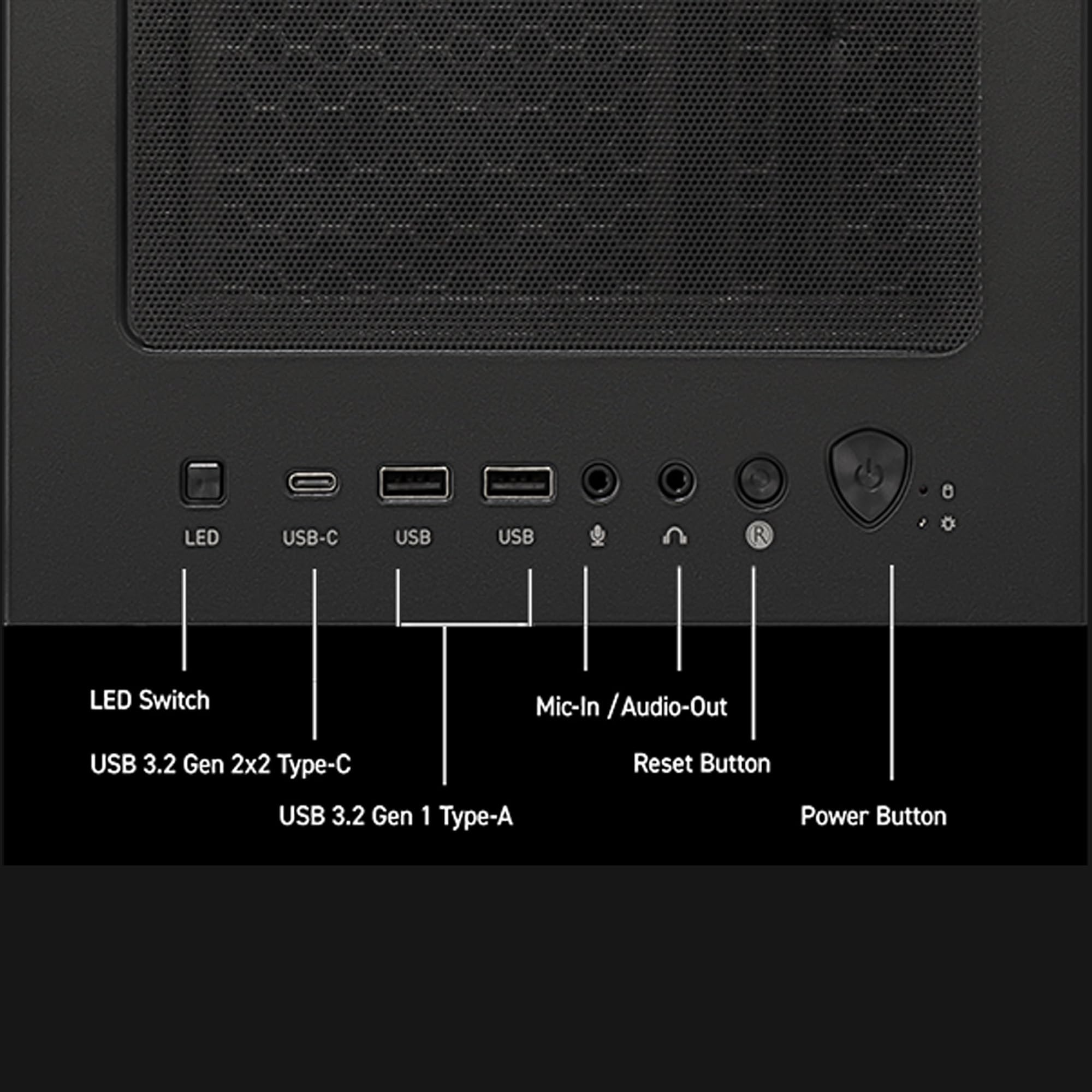 msi Codex Z2 Gaming Desktop: AMD R7-8700F, GeForce RTX 5070, 32GB DDR5, 2TB m.2 NVMe SSD, USB Type-C, VR-Ready, Windows 11 Home : A8NVP-436US