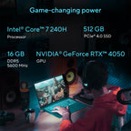 ASUS V16 16" WUXGA 144Hz Gaming Laptop, Intel® Core™ 7 240H, RTX™ 5070, 16GB DDR5 RAM, 1TB SSD, V3607VP-DS74, Matte Black
