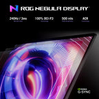 ASUS ROG Strix G16 (2025) Gaming Laptop, 16” FHD+ 16:10 165Hz/3ms, NVIDIA® GeForce RTX™ 5060, Intel® Core™ i7 Processor 14650HX, 16GB DDR5, 1TB Gen 4 SSD, Wi-Fi 7, Windows 11 Home, G615JMR-AS74