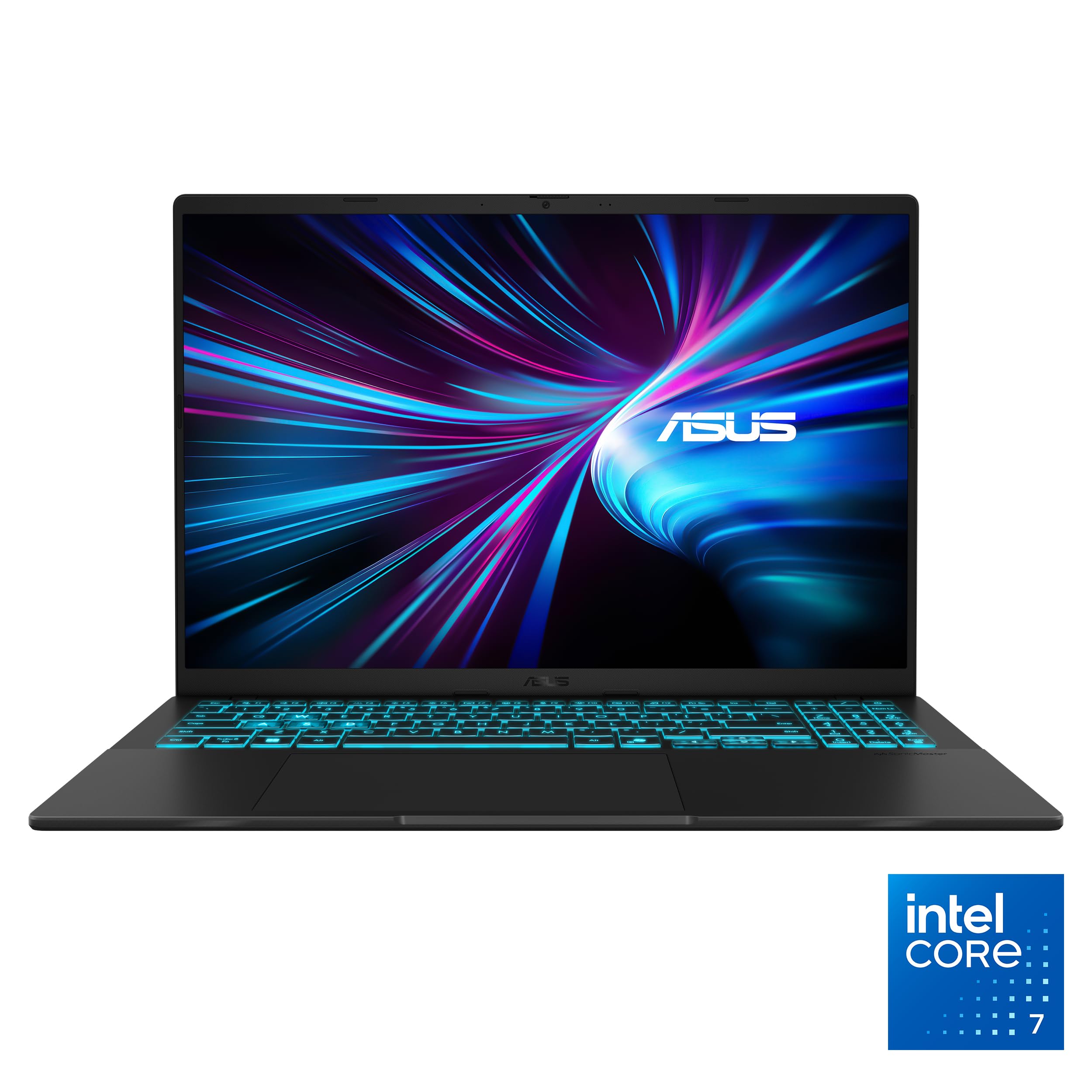 ASUS V16 16" WUXGA 144Hz Gaming Laptop, Intel® Core™ 7 240H, RTX™ 5070, 16GB DDR5 RAM, 1TB SSD, V3607VP-DS74, Matte Black