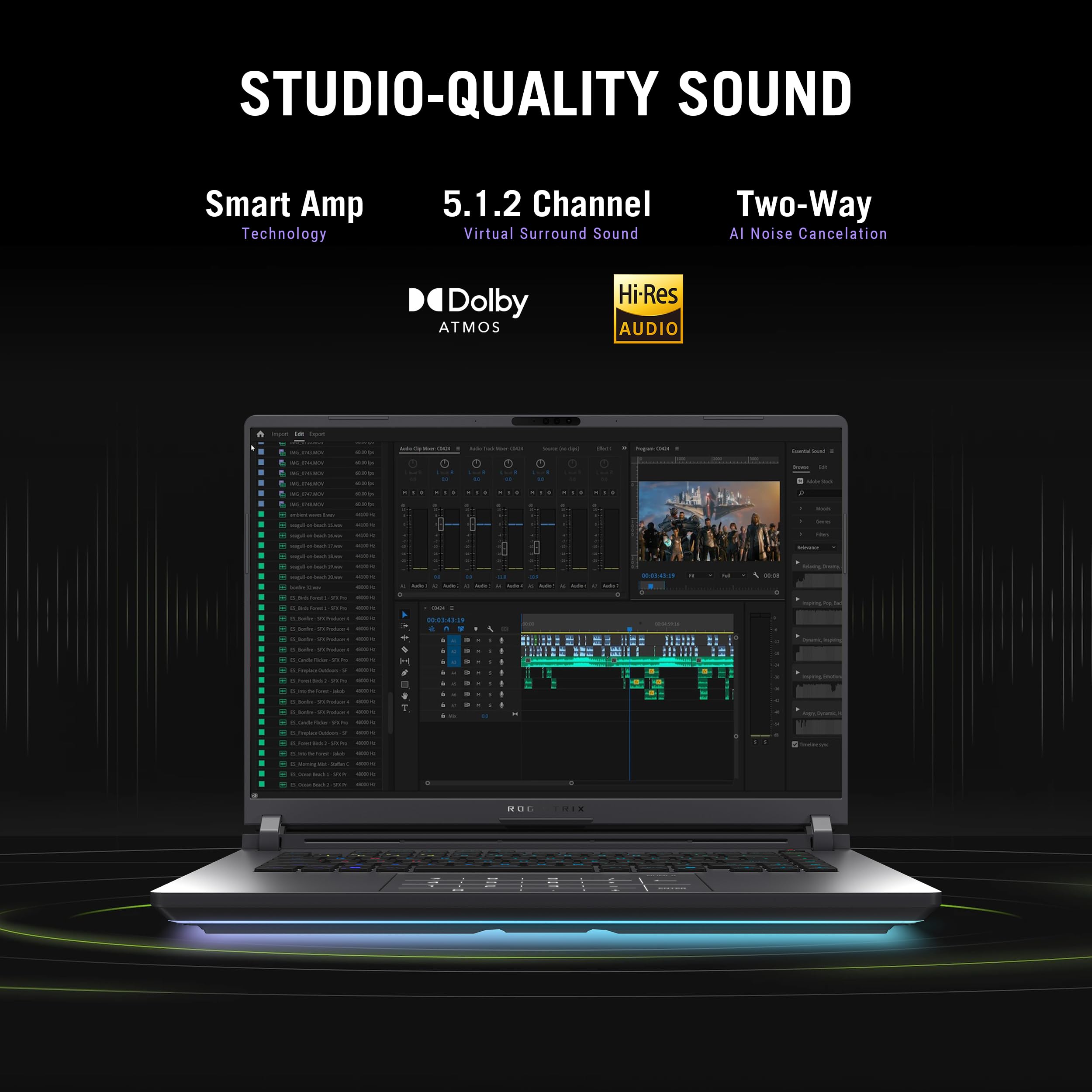 ASUS ROG Strix G16 (2025) Gaming Laptop, 16” FHD+ 16:10 165Hz/3ms, NVIDIA® GeForce RTX™ 5060, Intel® Core™ i7 Processor 14650HX, 16GB DDR5, 1TB Gen 4 SSD, Wi-Fi 7, Windows 11 Home, G615JMR-AS74