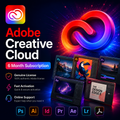 Adobe Creative Cloud Pro | 6-Month Subscription License (PC/Mac)