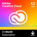 Adobe Creative Cloud Pro 3-Month Subscription License (PC/Mac)